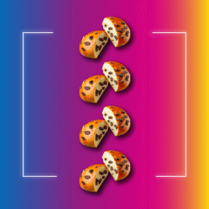 Fit pack 4 pezzi | Pansoffice con scaglie di cioccolato